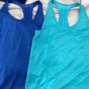 Two workout tanks